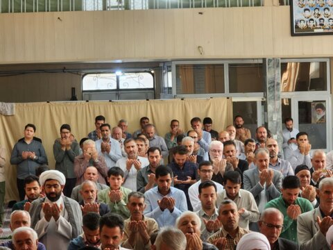 تصاویر/ نماز عید سعید قربان در چایپاره