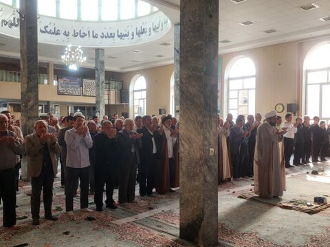 تصاویر/ نماز عید سعید قربان در چایپاره