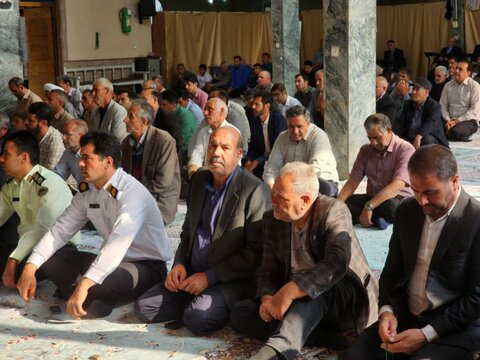 تصاویر/ نماز عید سعید قربان در چایپاره