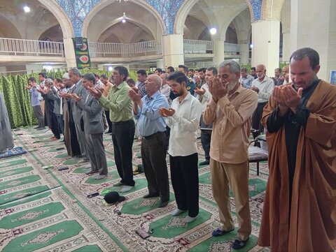 تصاویر/ نماز عید قربان در عنبرآباد