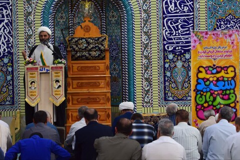 تصاویر/ نماز عید قربان در اهرم