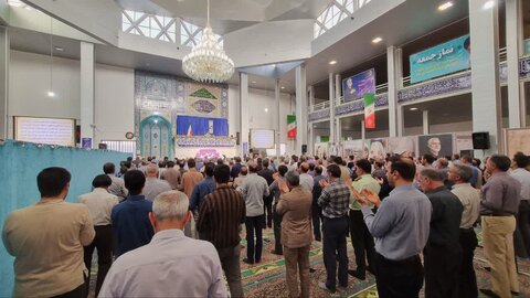 تصاویر/ نماز عید قربان در رابر