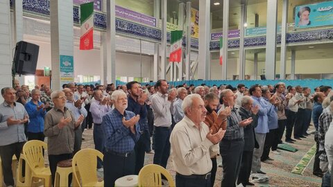 تصاویر/ نماز عید قربان در رابر