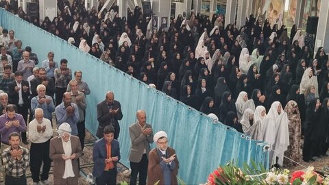 تصاویر/ نماز عید قربان در رابر