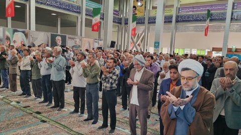 تصاویر/ نماز عید قربان در رابر