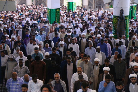 تصاویر/ اقامه نماز عید قربان در مصلی قدس