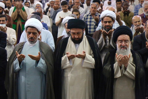 تصاویر/ اقامه نماز عید قربان در مصلی قدس