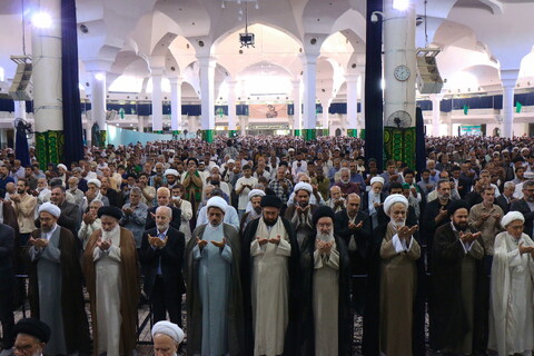 تصاویر/ اقامه نماز عید قربان در مصلی قدس