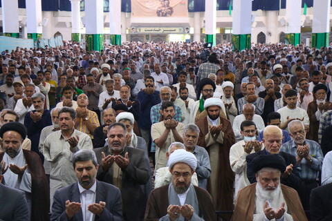 تصاویر/ اقامه نماز عید قربان در مصلی قدس