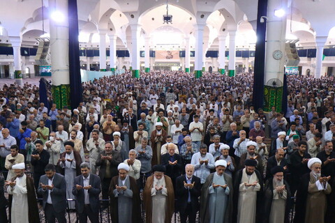 تصاویر/ اقامه نماز عید قربان در مصلی قدس