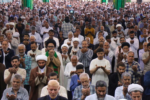 تصاویر/ اقامه نماز عید قربان در مصلی قدس