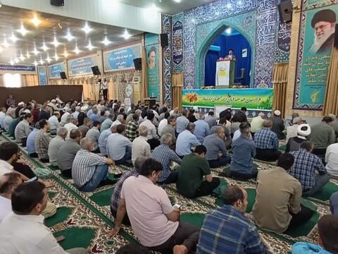 تصاویر/ نماز عید قربان در بوشهر