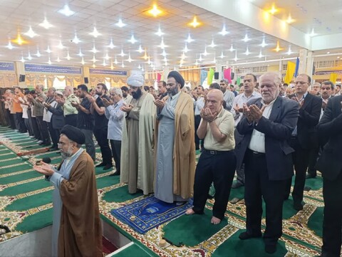 تصاویر/ نماز عید قربان در بوشهر