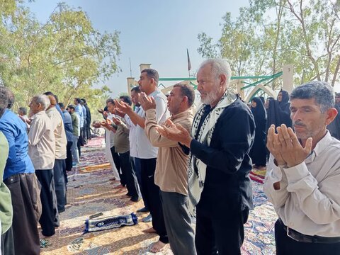 تصاویر/ نماز عید قربان در بخش اسماعیلی