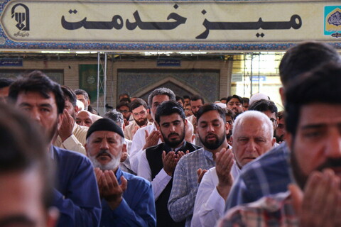 تصاویر/ اقامه نماز عید قربان در مصلی قدس