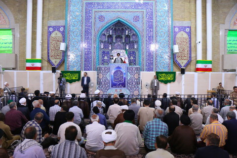 تصاویر/ اقامه نماز عید قربان در مصلی قدس