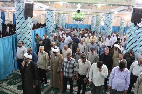 تصاویر/ نماز عید قربان در انار