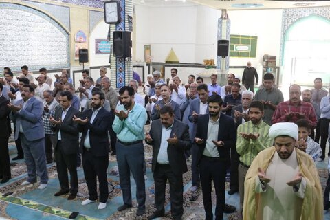 تصاویر/ نماز عید قربان در فهرج