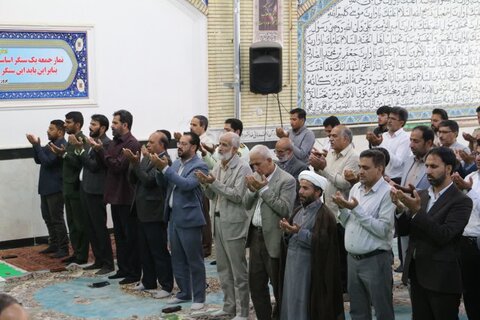 تصاویر/ نماز عید قربان در فهرج