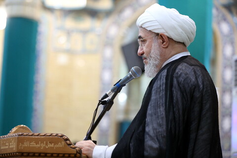 تصاویر/ اقامه نماز عید قربان در مسجد مقدس جمکران