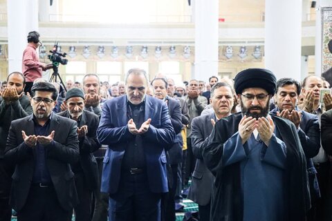 عکس/ اقامه نماز عید قربان در زنجان