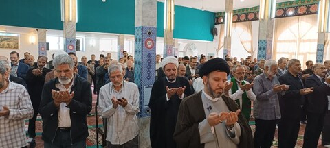 عکس/ اقامه نماز عید قربان در سلطانیه