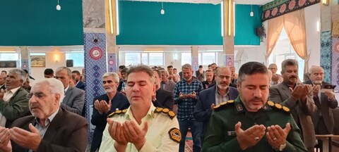 عکس/ اقامه نماز عید قربان در سلطانیه