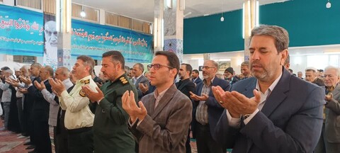 عکس/ اقامه نماز عید قربان در سلطانیه