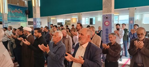 عکس/ اقامه نماز عید قربان در سلطانیه