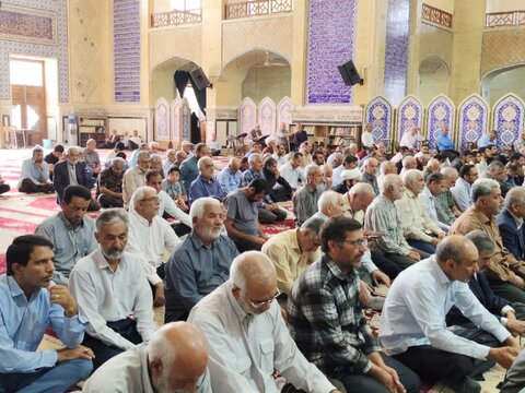 تصاویر/ نماز عید قربان در بم