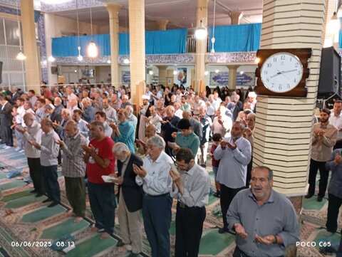 اقامه نمازعید سعید قربان در الیگودرز