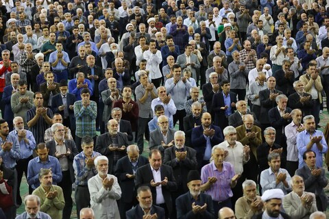 عکس/ اقامه نماز عید قربان در تبریز