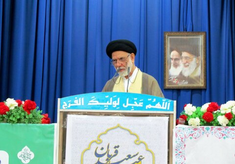 تصاویر/ نماز عید قربان در بندر دیر