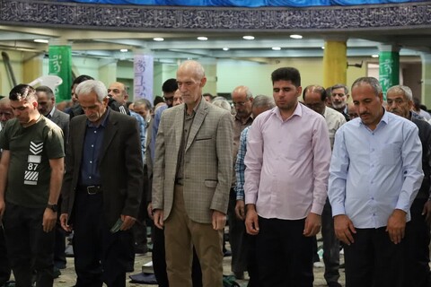 تصاویر /  اقامه‌ نماز عید سعید قربان در همدان