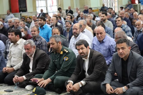 تصاویر /  اقامه‌ نماز عید سعید قربان در همدان