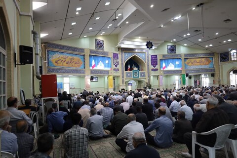 تصاویر /  اقامه‌ نماز عید سعید قربان در همدان