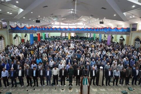 تصاویر /  اقامه‌ نماز عید سعید قربان در همدان