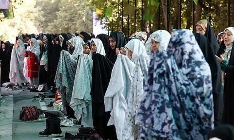 تصاویر/  نماز عید قربان در دانشگاه تهران