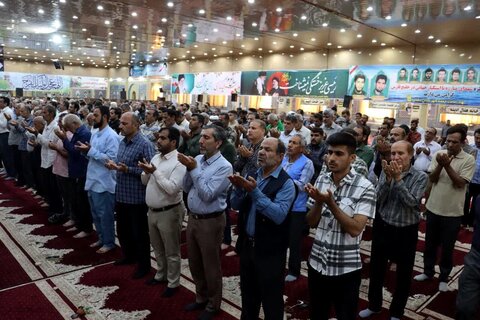 تصاویر/ نماز عید قربان در خورموج