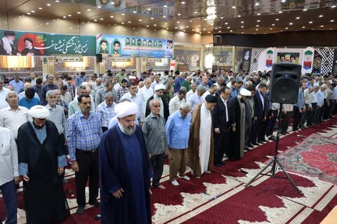 تصاویر/ نماز عید قربان در خورموج