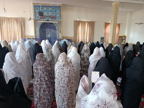 عکس/ اقامه نماز عید قربان در قیدار