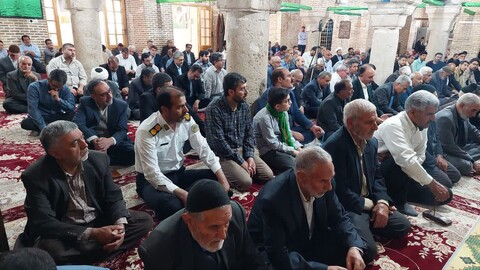 عکس/ اقامه نماز عید قربان در قیدار