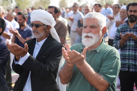 نماز  عید قربان در زاهدان