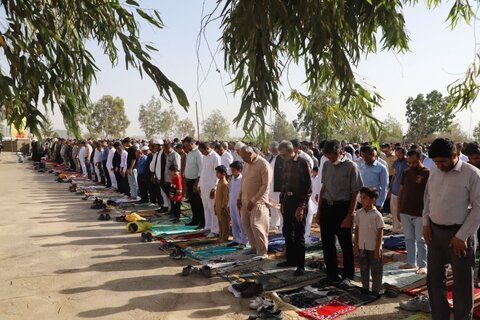 نماز  عید قربان در زاهدان