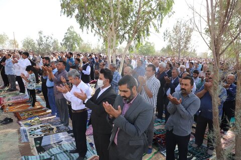 نماز  عید قربان در زاهدان