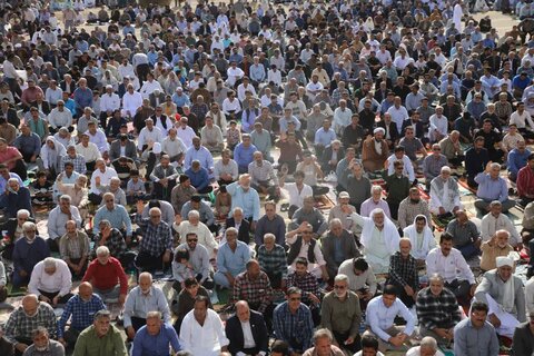 نماز  عید قربان در زاهدان