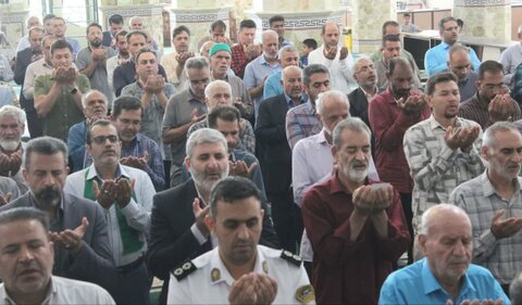 تصاویر/ نماز عید قربان در اشکذر