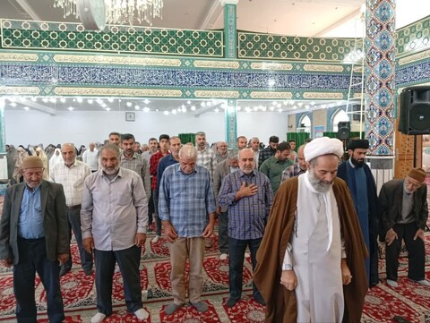 تصاویر / اقامه نماز عید سعید قربان در قهاوند و ازندریان