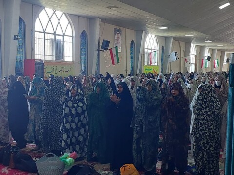 تصاویر / اقامه نماز عید قربان در شهرستان بهار