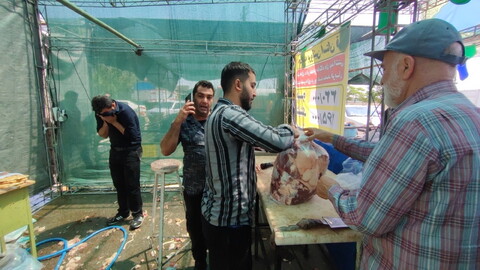 تصاویر/  محل عرضه و ذبح شرعی و بهداشتی دام در روز عید قربان